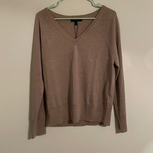 Tan Banana Republic sweater